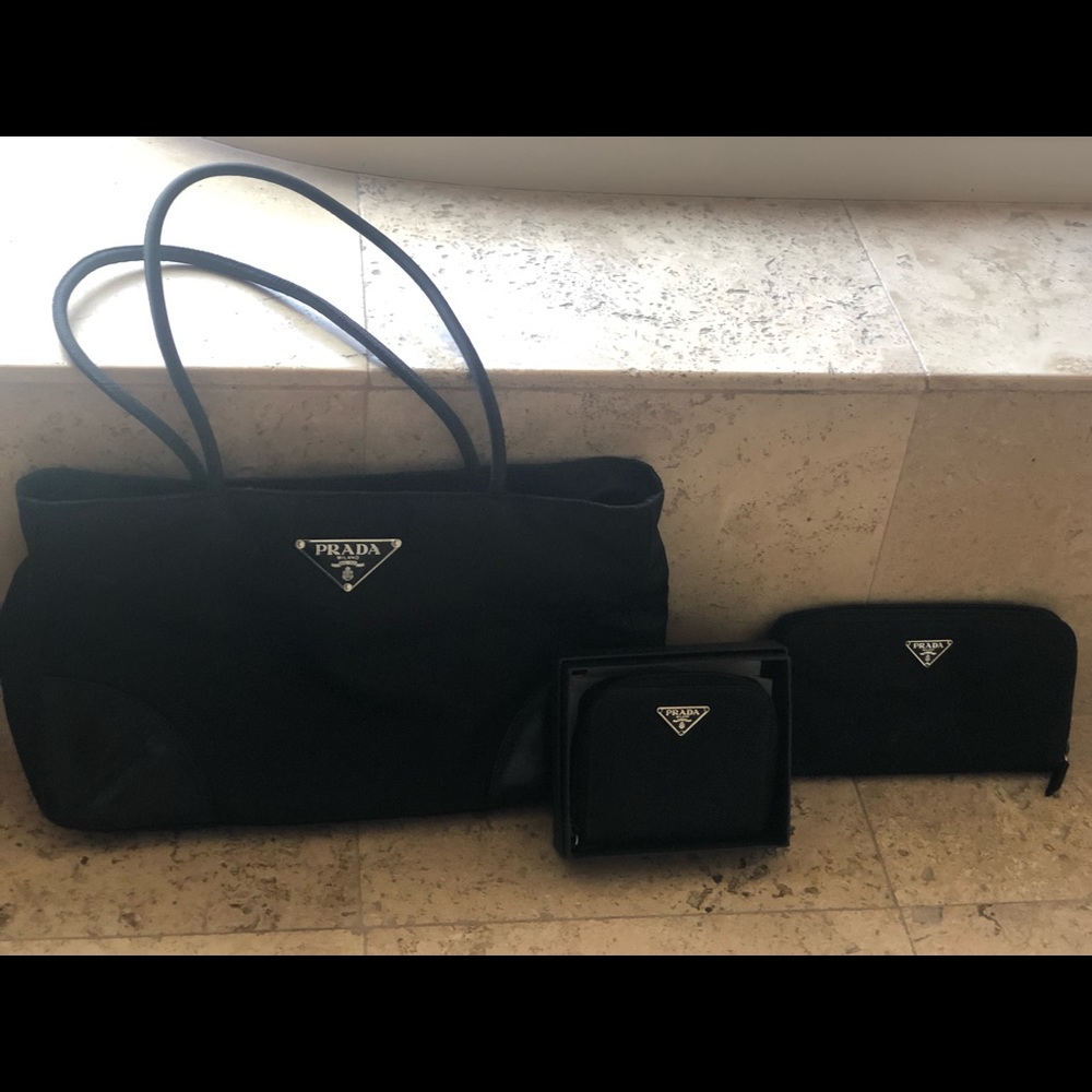 Two Authentic Prada Wallets $150 Each. - image 2